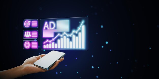 smartphone-showing-advertising-stats-with-neon-graphs-icons-dark-background_670147-116433